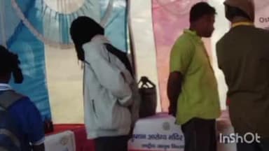 कामडारा: राष्ट्रीय आयुष मिशन के तहत कामडारा प्रिंस चौक पर स्वास्थ्य शिविर, 60 मरीजों ने कराया इलाज