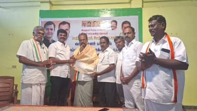 சாத்தூர்: அண்ணாமலைச்சாமி நாடார் திருமண மண்டபத்தில் மேற்கு வட்டார காங்கிரஸ் கமிட்டியின் சார்பாக பூத் கமிட்டி நிர்வாகிகள் ஆலோசனைக் கூட்டம்