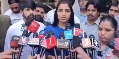 మేడ్చల్: కూకట్పల్లిలో వెంకట్ రెడ్డి అరెస్టును ఖండించిన పార్టీ అధికార ప్రతినిధి శ్యామల