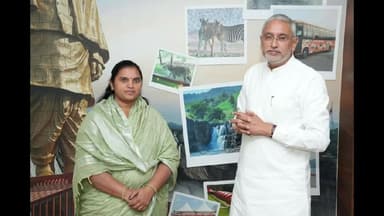 વાંકાનેર: ગાંધીનગર ખાતે રાજ્યના નાયબ મુખ્યમંત્રી તથા વિવિધ મંત્રીઓ સમક્ષ વિસ્તારના પ્રશ્નોની રજૂઆત કરતાં જીજ્ઞાસાબેન મેર…..