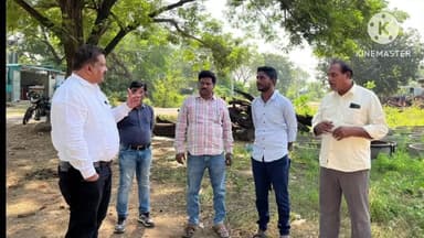 మధిర: చెక్ పోస్ట్, ధాన్య కొనుగోలు కేంద్రాలను తనిఖీ చేసిన జిల్లా పౌరసరఫరాల అధికారి చందన్ కుమార్