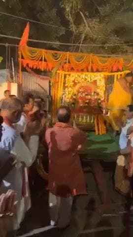 మేడ్చల్: హబ్సిగూడ లో వెలుగు గుట్ట మల్లికార్జున స్వామి వారి దేవస్థానంలో గిరి ప్రదక్షణ ప్రారంభోత్సవ కార్యక్రమం