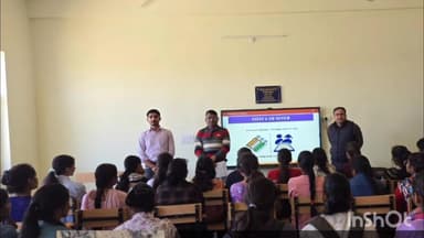 बीदासर: बीदासर के साण्डवा में कन्या महाविद्यालय कलस्टर कैंप में ऑनलाइन गणना प्रपत्र भरने की दी गई जानकारी