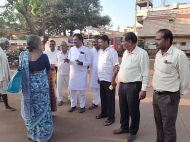 ಬಾದಾಮಿ: ಪಂಚ ಗ್ಯಾರಂಟಿಗಳು ಬಡವರ ಆರ್ಥಿಕ ಸಬಲೀಕರಣಕ್ಕೆ ಪೂರಕ : ಪಟ್ಟಣದಲ್ಲಿ ಜಿಲ್ಲಾಧ್ಯಕ್ಷ ಅನಿಲಕುಮಾರ್ ದಡ್ಡಿ