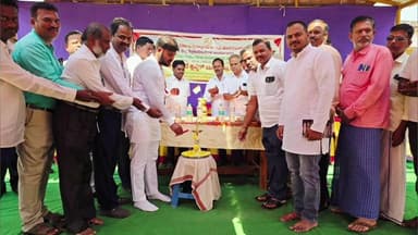 ಹಡಗಲಿ: ಹೊಳಗುಂದಿ ಗ್ರಾಮದಲ್ಲಿ ಕ್ಲಸ್ಟರ್ ಮಟ್ಟದ ಪ್ರತಿಭಾ ಕಾರಂಜಿ ಕಾರ್ಯಕ್ರಮ,ಶಾಸಕ ಕೃಷ್ಣ ನಾಯ್ಕ್ ಅವರಿಂದ ಚಾಲನೆ