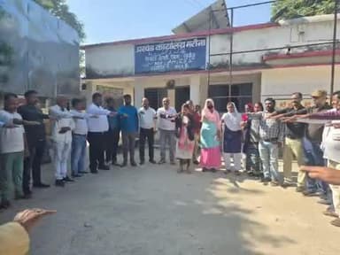 मरौना: मरौना प्रखंड कार्यालय में बीडीओ रचना भारतीय के नेतृत्व में संकल्प सभा आयोजित की गई