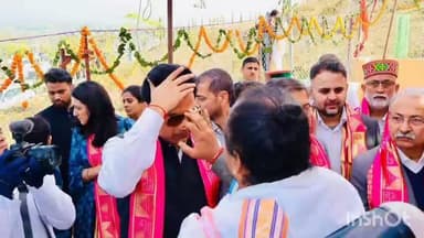 नगरोटा बगवां: नगरोटा बगवां विधायक RS बाली गुजरेहड़ा में आयोजित ‘आर्ट ऑफ लिविंग’ कार्यक्रम में हुए शामिल