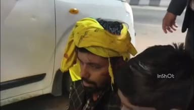 छिबरामऊ: जीटी रोड पर एक गेस्ट हाउस के पास तेज रफ्तार कार ने चार बारातियों को मारी टक्कर, सभी घायल हुए और भर्ती रेफर