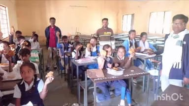 भीमपुर: चांदू संकूल में आयोजित ओलंपियाड परीक्षा में 450 बच्चे हुए शामिल