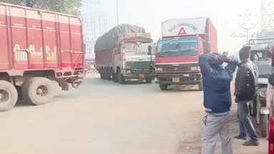 बक्सर: गोलंबर पर जाम से आम लोगों और स्कूली वाहनों को हुई दिक्कत, सुबह लगा भीषण जाम