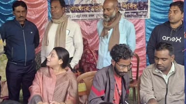 কালীগঞ্জ: বড় চাঁদঘর গ্রাম পঞ্চায়েতের SIR সহায়তা কেন্দ্র পরিদর্শনে MLA আলিফা আহমেদ এবং SIR ভীতি নিয়ে কথা বললেন মানুষের সঙ্গে