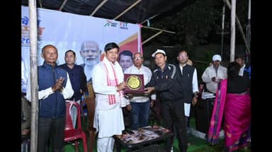 নাহৰকটীয়া: নাহৰকটীয়াত“সাংসদ খেল মহোৎসৱ-২৫”ৰ নাহৰকটীয়া সমষ্টি ভিত্তিক ভলীবল খেলেৰ শুভাৰম্ভ কৰে বিধায়ক তৰংগ গগৈ