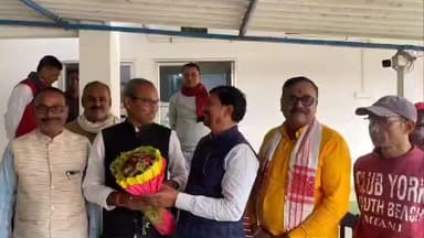 बैसि: जदयू किसान प्रकोष्ठ के प्रवक्ता मंजूर आलम ने प्रेस कांफ्रेंस में दी जीत की बधाई, सीमांचल के दो नेताओं को मंत्री बनाने पर