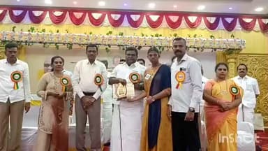 அரியலூர்: திருச்சி சாலையிலுள்ள NJ மகாலில் கூட்டுறவு வார விழா- 576 பயனாளிகளுக்கு 9. 46 கோடி மதிப்பீட்டில் நலத்திட்ட உதவிகளை அமைச்சர் சிவசங்கர் வழங்கல்