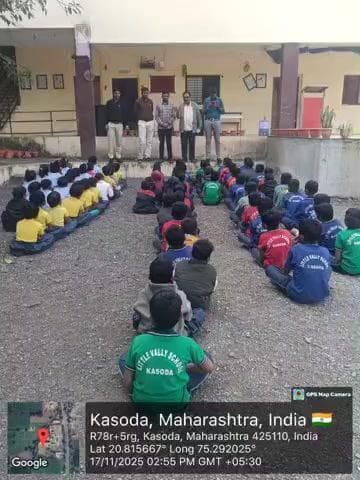 ,**आरोग्य विभाग जिल्हा परिषद जळगाव **
मा.डॉ.रमेश धापते सर व तालुका वैद्यकीय अधिकारी यांनी आश्रम शाळा भेट देऊन ॲनिमिया मुक्त भारत याबाबत पाहणी करून शाळेला योग्य ते मार्गदर्शन दिले.
तसेच NQUAS नियोजन करण्यास सांगितले