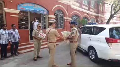 જામનગર શહેર: એસપી સૈની દ્વારા શહેર-ગ્રામ્ય ડીવાયએસપી કચેરીનું ઇન્સ્પેકશન