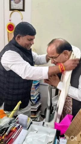 देसरी: राजापाकर विधानसभा की जनता ने विधायक महेंद्र राम को मंत्री पद देने की मांग उठाई