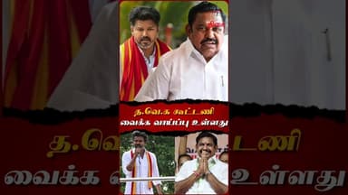 த.வெ.க கூட்டணி வைக்க வாய்ப்பு உள்ளது..🤔#sengottaiyan #ttvdhinakaran #edappadi #tvk #admk #vijay