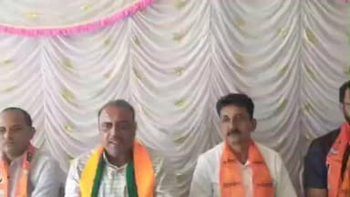 धरणगाव: सावदा शहराच्या विकासासाठीच भाजप शिवसेनेची युती: भाजपचे निवडणूक प्रभारी नंदकिशोर महाजन यांची पत्रपरिषदेत माहिती#