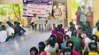 పిట్లం: ప్రభుత్వ జూనియర్ కళాశాలలో రోడ్డు భద్రత, మాదకద్రవ్యాల నిర్వహణపై అవగాహన సదస్సు : సహాయక మోటార్ వెహికల్ ఇన్స్పెక్టర్ మధుకర్