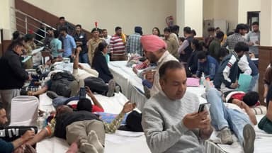 रादौर: जेएमआईटी में 28वें विशाल रक्तदान मेले का आयोजन, 1087 यूनिट रक्त एकत्रित किया गया