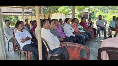 বাক্সা: ভাৰতীয় জনতা পাৰ্টিৰ নাগ্ৰীজুলি মণ্ডলৰ অন্তর্গত ৩ নং পূৱ কুমাৰীকাটা ভিচিডিচিৰ সদস্য সকলৰ সাংগঠনিক সভা অনুষ্ঠিত