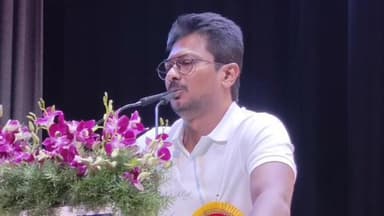 திருப்போரூர்: மேலகோட்டையூர் பகுதியில் உள்ள தனியார் கல்லூரியில் துணை முதல்வர் உதயநிதி ஸ்டாலின் பேச்சு