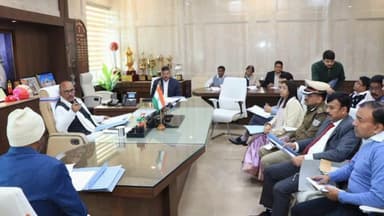 नगड़ी: झारखण्ड विधानसभा स्थापना दिवस समारोह और सांस्कृतिक कार्यक्रम के आयोजन को लेकर बैठक हुई