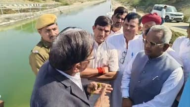 सेड़वा: चौहटन विधायक आदूराम मेगवाल ने पनोरिया लिफ्ट नहर का किया निरीक्षण, अधिकारियों को दिए दिशा निर्देश