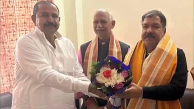 वज़ीरगंज: वज़ीरगंज के नव निर्वाचित विधायक ने चुनाव जीतने के बाद भाजपा प्रदेश अध्यक्ष से मुलाकात की
