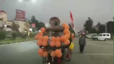 নাকাশিপাড়া: সরদার বল্লভ ভাই প্যাটেলের জন্ম দেড় শত বর্ষপূর্তি উদযাপনে '"একতা পদযাত্রা '" "মেরা যুবা ভারত নদীয়া"র উদ্যোগে আয়োজন