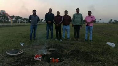 बंदरा: मुन्नी बैंगरी में विद्युत शक्ति उपकेंद्र का निर्माण शुरू, कनीय अभियंता द्वारा भूमि पूजन