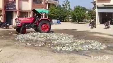 बनकटवा: पुलिस द्वारा जब्त की गई शराब को किया गया नष्ट