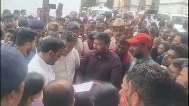 ಧಾರವಾಡ: ಗುವಾಲಾ ಕ್ಲೋಸರ್ಸ ಪ್ರೈವೇಟ್ ಲಿಮಿಟೆಡ್ ಕಂಪನಿ ಏಕಾಏಕಿ ಬಂದ್: ನಗರದಲ್ಲಿ ಕಾರ್ಮಿಕರ ಸಮಸ್ಯೆ ಆಲಿಸಿದ ಸಚಿವ ಸಂತೋಷ ಲಾಡ್