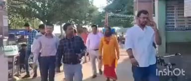 हरलाखी: फुलहर बाग तराग पुष्पवाटिका को विकसित करने के लिए अधिकारियों ने लिया जायजा