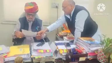 मकराना: मकराना विधायक जाकिर हुसैन गैसावत ने विभिन्न मंत्रियों से मुलाकात की, समस्याओं को लेकर दी जानकारी