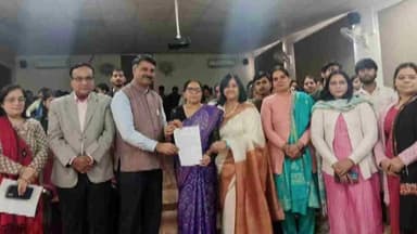 रेवाड़ी: राजकीय महाविद्यालय खरखड़ा में 'मिलेट्स इन इंडिया' और पोषण मूल्यों पर व्याख्यान आयोजित