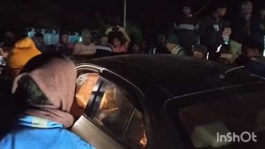 সারেঙ্গা: সারেঙ্গার পিরলগাড়ি মোড়ে নিয়ন্ত্রণ হারিয়ে গাড়ির ধাক্কা, অল্পের জন্য বড় দুর্ঘটনা এড়াল