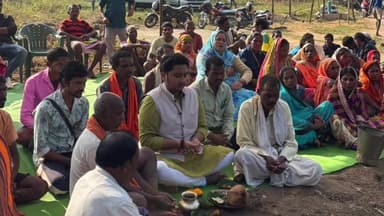 जशपुर: दुलदुला के विकास को नई दिशा, शौर्य प्रताप सिंह जूदेव ने सामुदायिक भवन निर्माण का किया भूमिपूजन