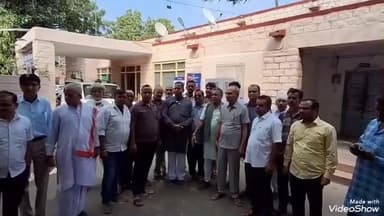 जालौर: बिशनगढ़ में घर में घुसकर महिलाओं और लड़कियों से मारपीट करने के मामले में विप्र फाउंडेशन ने किया प्रदर्शन