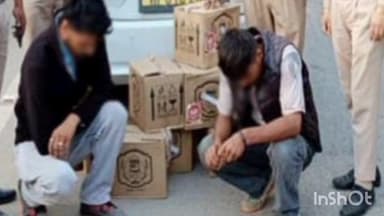 डलहौज़ी: जिला चम्बा के प्रवेश द्वार तुन्नुहट्टी में पुलिस ने टैक्सी से 9 पेटी देसी शराब की बरामदगी की