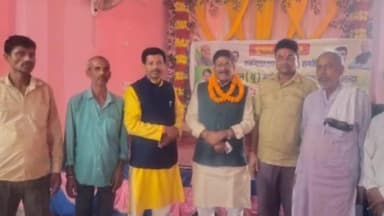 एकंगरसराय: एकंगरसराय में भाजपा नेता प्रमोद कुमार चंद्रवंशी ने कहा- बिहार में नीतीश और देश में मोदी की सरकार