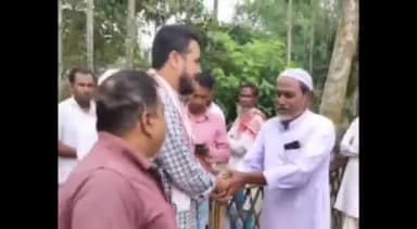 চেঙা: মৌখোৱা চৰত ৰাইজৰ সৈতে মতবিনিময় কৰে বিধায়ক আশ্ৰাফুল হুছেইনে