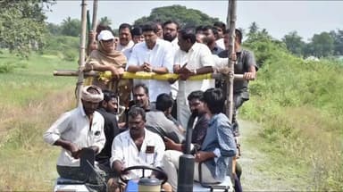 ప్రత్తిపాడు: మోంథా తుఫాన్ ప్రభావిత ప్రాంతాలైన ప్రత్తిపాడు నియోజకవర్గంలో పర్యటించిన కేంద్ర సహాయ మంత్రి పెమ్మసాని చంద్రశేఖర్