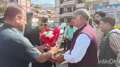 ज्वालामुखी: स्वास्थ्य एवं सामाजिक कल्याण न्याय अधिकारिता मंत्री कर्नल धनीराम शांडिल ने शक्तिपीठ श्री ज्वालामुखी मंदिर में माथा टेका