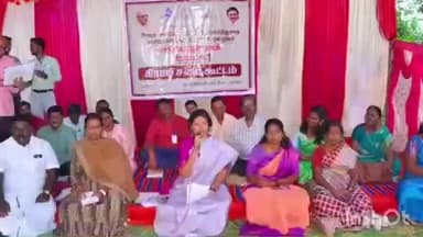 நெமிலி: காவேரிப்பாக்கம் அருகே அத்திப்பட்டு ஊராட்சியில் நடைபெற்ற கிராம சபை கூட்டத்தில் மாவட்ட ஆட்சியர் பங்கேற்பு