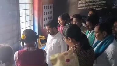 ఖానాపూర్: ఖానాపూర్ మండలం మస్కాపూర్ గ్రామ ప్రభుత్వ ఉన్నత పాఠశాలలో అస్ట్రోనమి ల్యాబ్ ప్రారంభించిన కలెక్టర్, ఎమ్మెల్యే