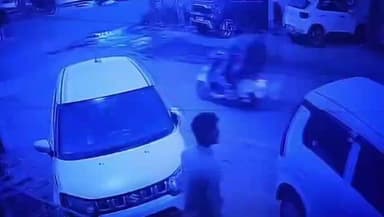 अम्बाला: अंबाला छावनी में चोरों की अनोखी चोरी का वीडियो वायरल