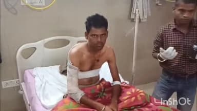 महसी: रामपुर धोबियाहार गांव निवासी युवक ने मेढ विवाद में खुद को लगाई आग, जिला अस्पताल में भर्ती