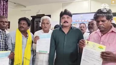 చింతలపూడి MLA క్యాంప్ కార్యాలయంలో ఆరోగ్య సమస్యలతో బాధపడుతున్న 9 మందికిCMRF చెక్కులు అందించిన రోషన్ కుమార్